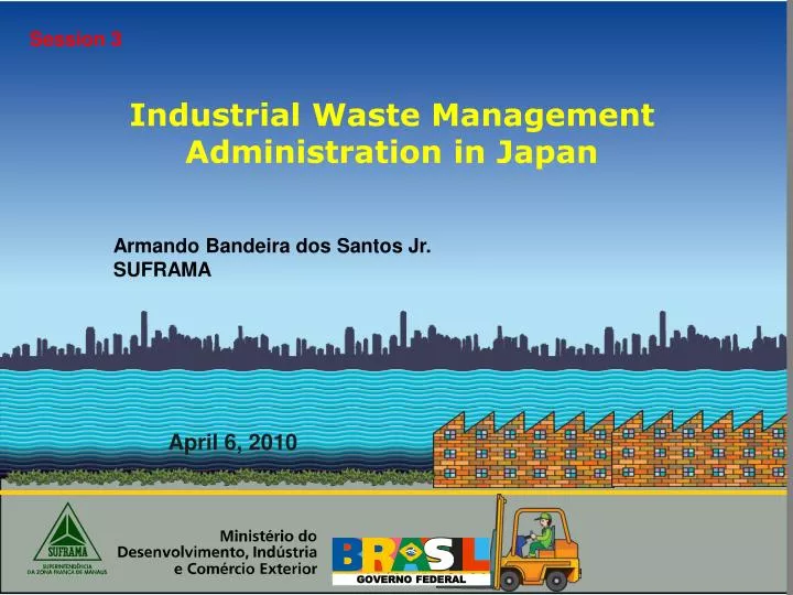 industrial waste management administration in japan