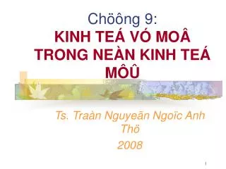 ch ng 9 kinh te v mo trong ne n kinh te m