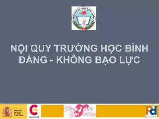n i quy tr ng h c b nh ng kh ng b o l c