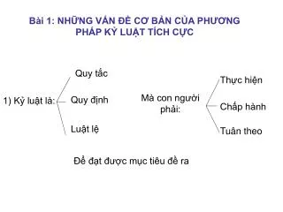 b i 1 nh ng v n c b n c a ph ng ph p k lu t t ch c c
