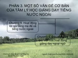ph n 3 m t s v n c b n c a t m l h c gi ng d y ti ng n c ngo i