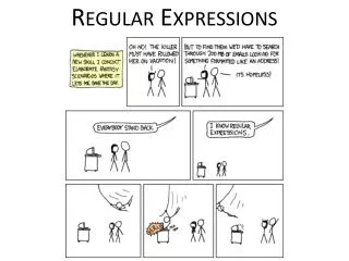regular expressions