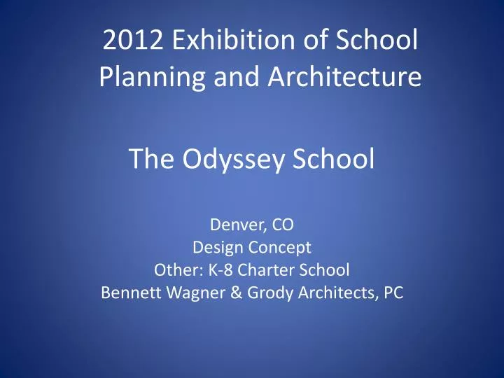 the odyssey school