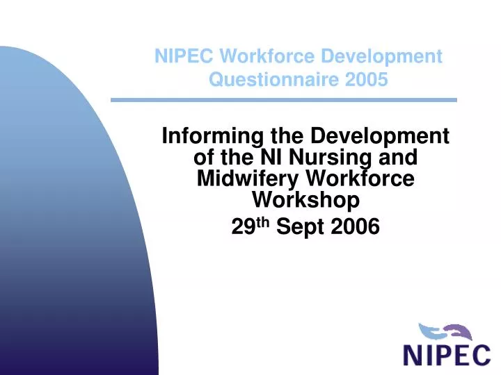 nipec workforce development questionnaire 2005