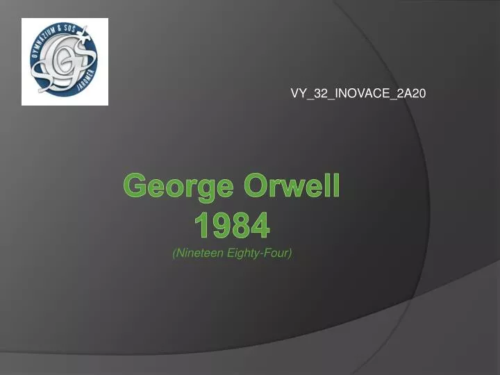 george orwell 1984 nineteen eighty four