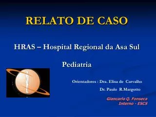 relato de caso