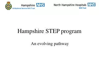 Hampshire STEP program