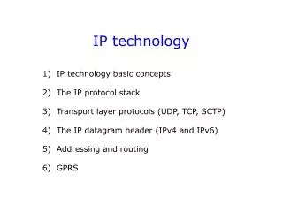 IP technology
