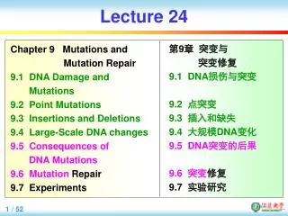 lecture 24