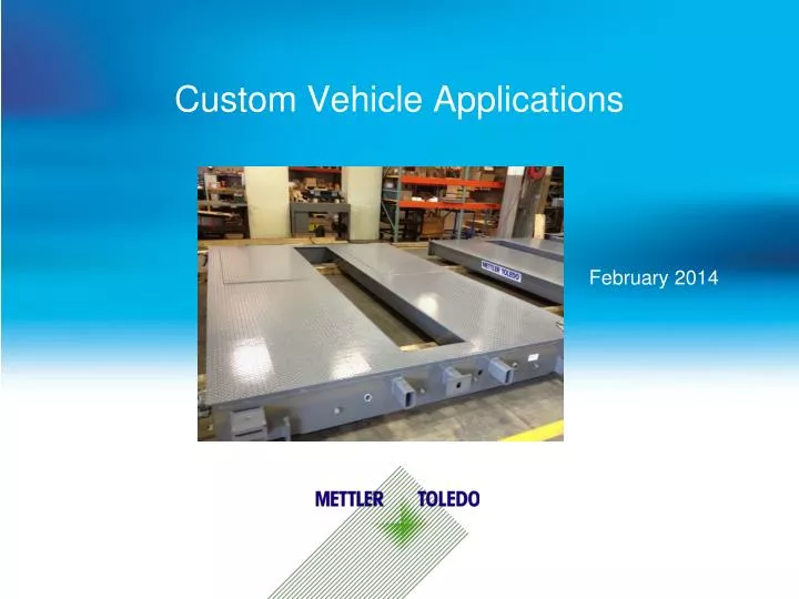 custom vehicle applications