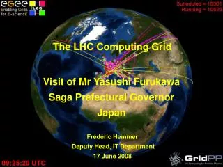 The LHC Computing Grid
