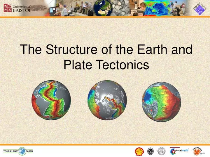 the structure of the earth and plate tectonics