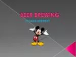 beer brewing - slide 1