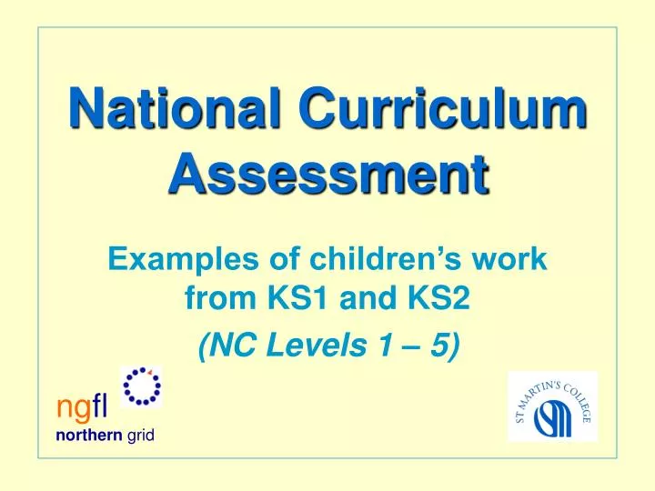 national curriculum assessment
