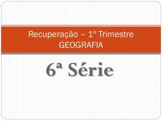 recupera o 1 trimestre geografia