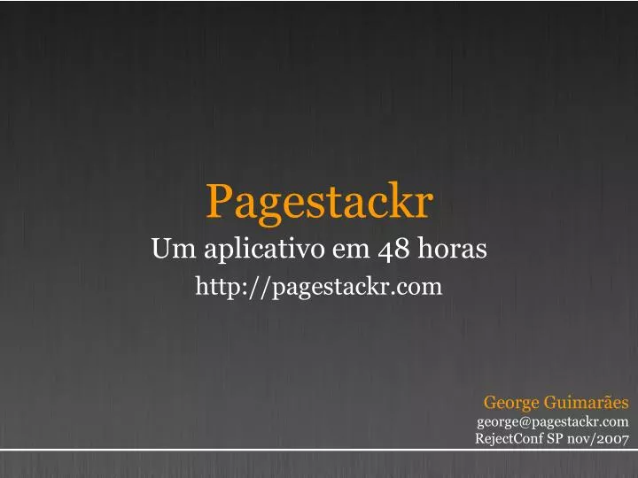 pagestackr