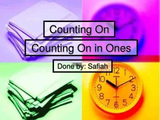 Counting On in Ones