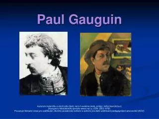 paul gauguin