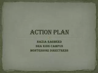 Action Plan