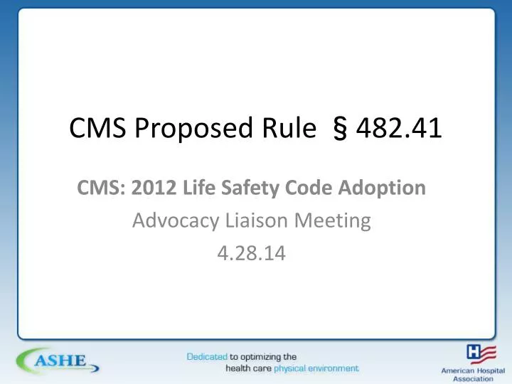 cms proposed rule 482 41