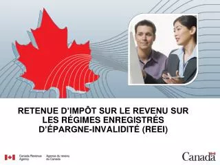 retenue d imp t sur le revenu sur les r gimes enregistr s d pargne invalidit reei