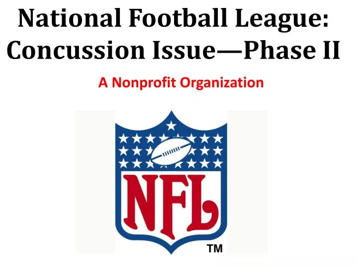 national football league concussion issue phase ii