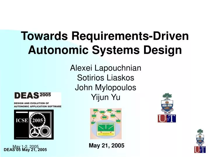 towards requirements driven autonomic systems design
