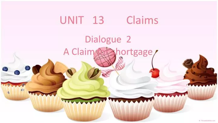 unit 13 claims