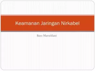 keamanan jaringan nirkabel