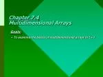 Understanding Multidimensional Arrays in C++ - slide 1