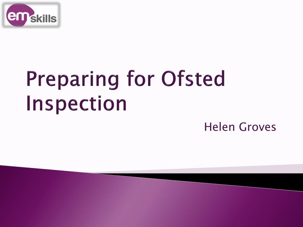 PPT - Preparing for Ofsted Inspection PowerPoint Presentation, free ...
