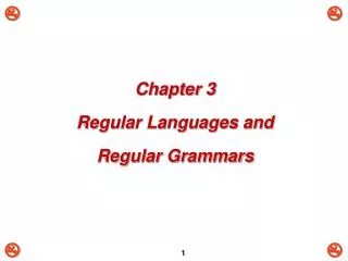 Chapter 3 Regular Languages and Regular Grammars