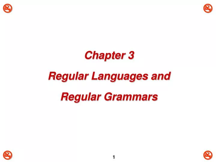 chapter 3 regular languages and regular grammars