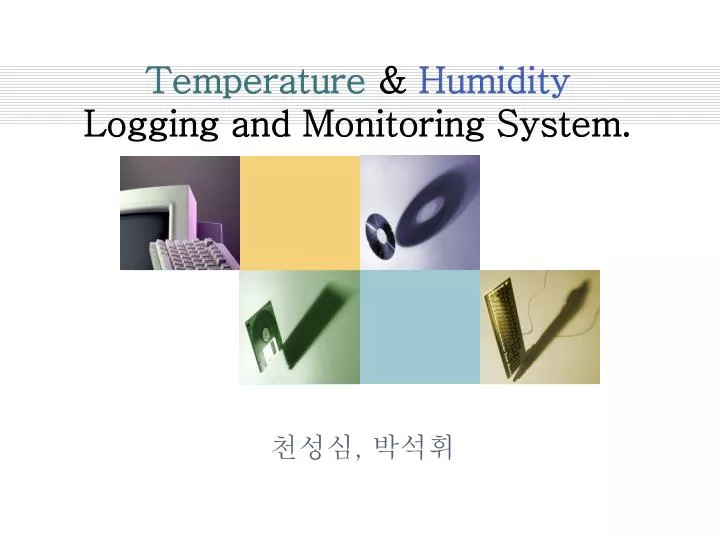 temperature humidity logging and monitoring system