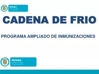 programa ampliado de inmunizaciones