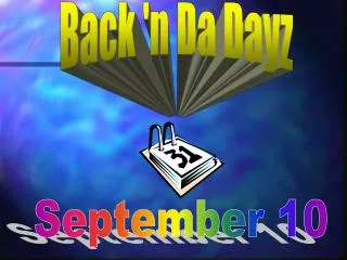 Back 'n Da Dayz