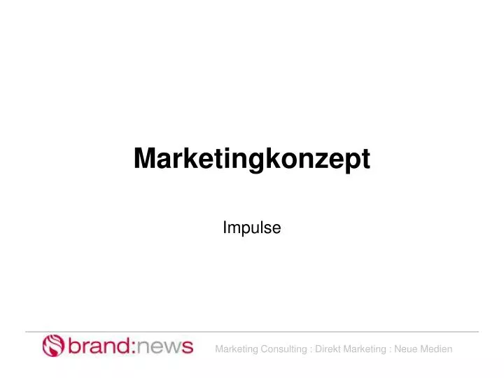 marketingkonzept