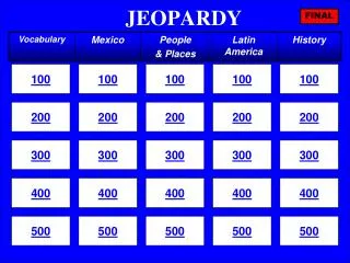 JEOPARDY