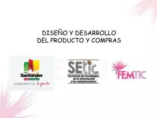 dise o y desarrollo del producto y compras