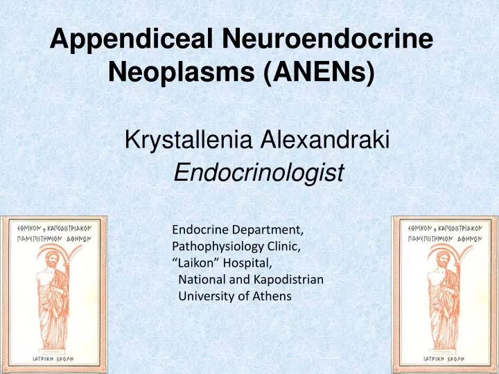 appendiceal neuroendocrine neoplasms anens