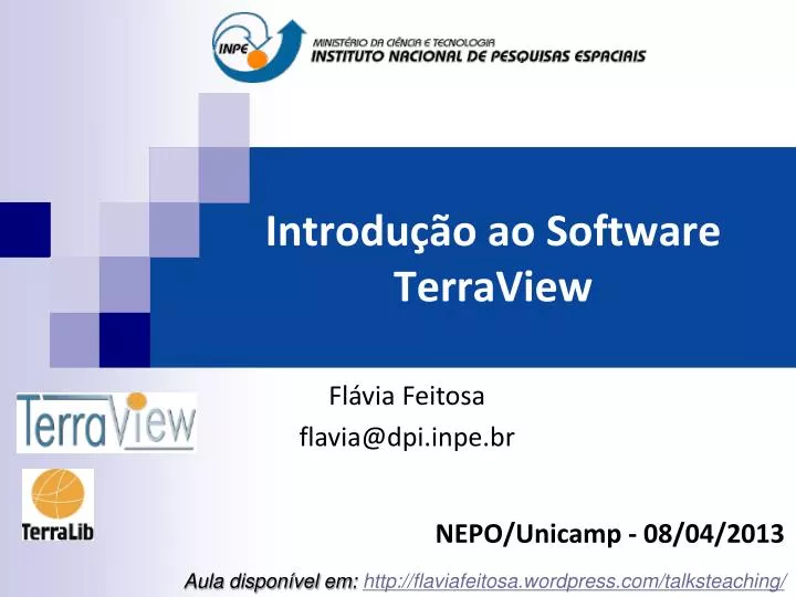 introdu o ao software terraview