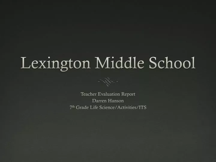 lexington middle school