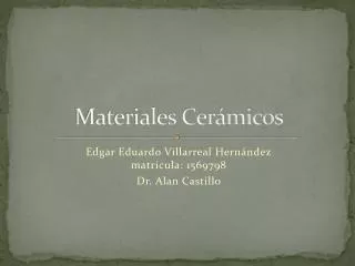 materiales cer micos