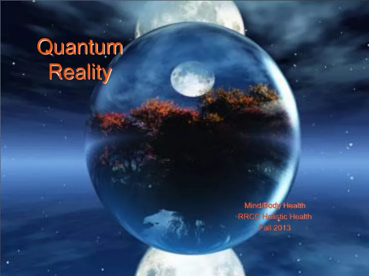 quantum reality