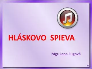 mgr jana fugov