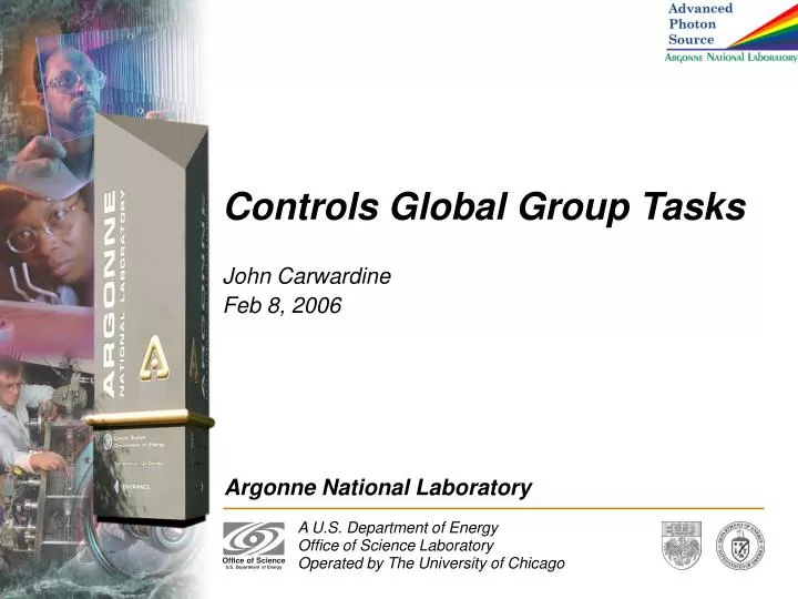 controls global group tasks