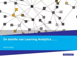 de belofte van learning analytics