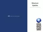 Mexican Update ______________________________ - slide 1