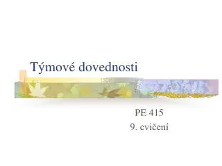 t mov dovednosti