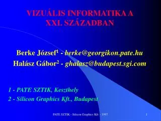 vizu lis informatika a xxi sz zadban